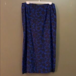 Petite Sophisticate long skirt
